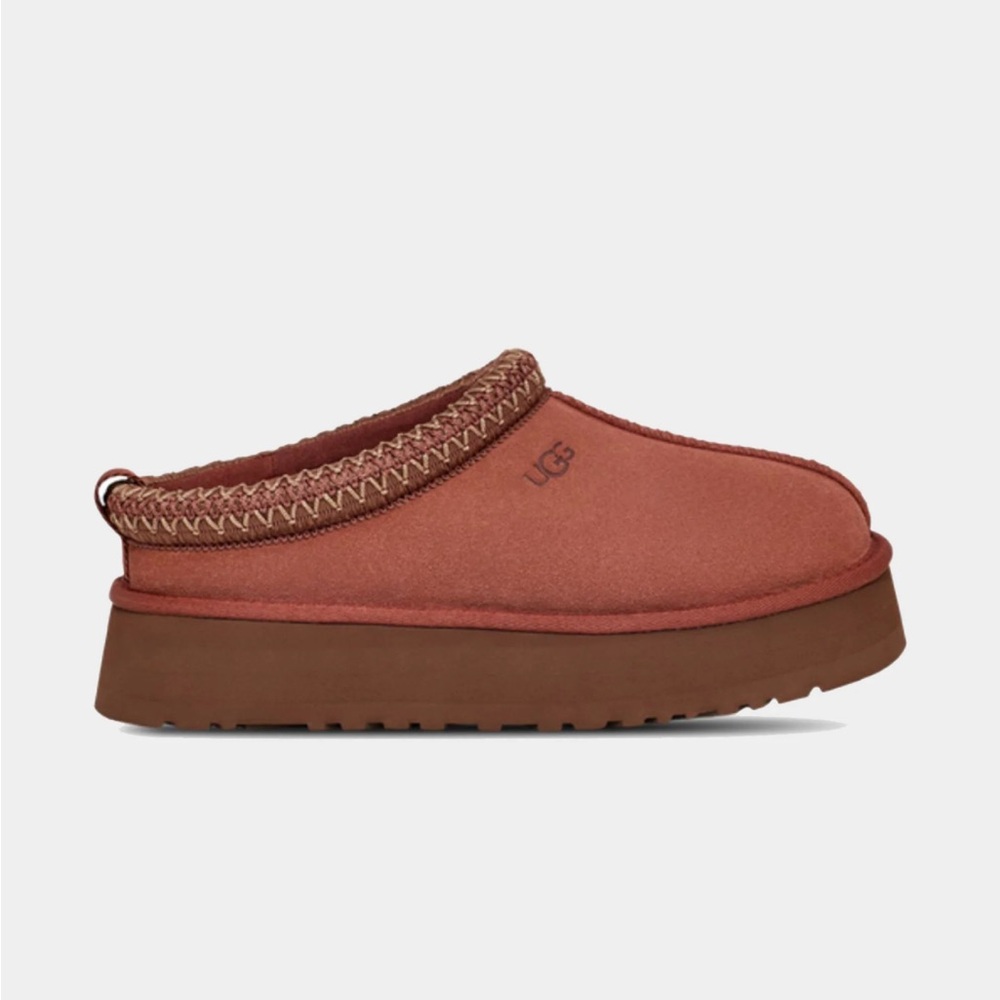 Ugg Tazz platform slippers red jasper size 12